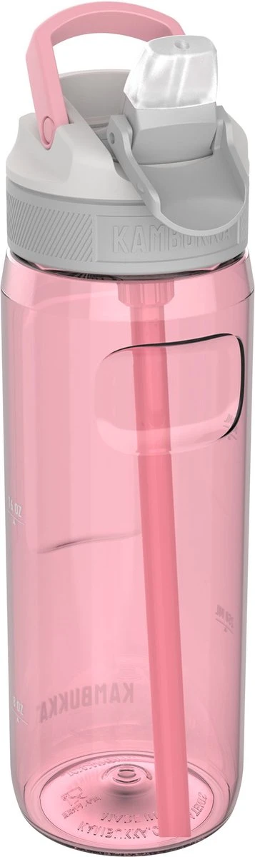 Kambukka Lagoon Drinkfles 750ml - Rose Lemonade Met Geïntegreerd Rietje - Afbeelding 10