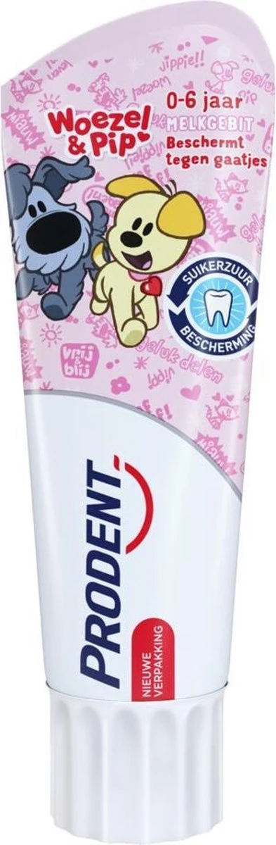 Prodent Kids 0-6 Jaar Woezel & Pip Tandpasta - 12 X 75 Ml - Voordeelverpakking - Afbeelding 12