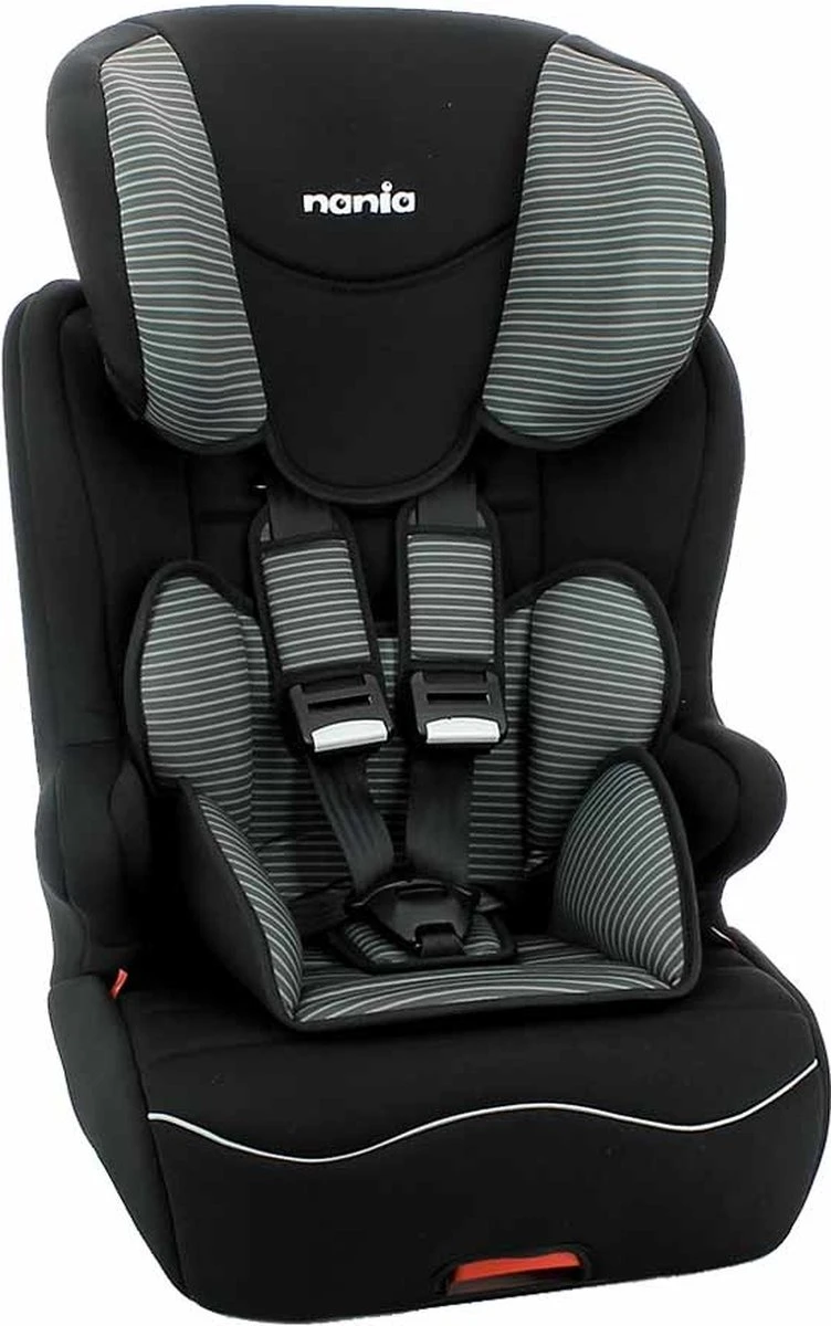 Nania - Racer ISOFIX - Meegroei Autostoel Groep 1 2 3 - Van 9 Tot 36 Kg - Donkergrijs - Afbeelding 4