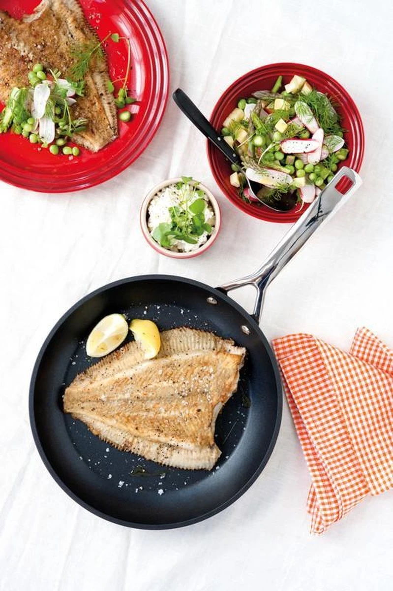 Le Creuset Koekenpan Les Forgées TNS - ø 24 Cm - Standaard Anti-aanbaklaag - Afbeelding 2