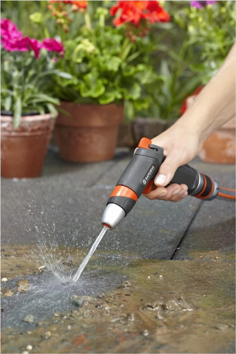 GARDENA - Premium Reinigingssproeier Spuitpistool - Metaal - Voor Reiniging En Bewatering - Afbeelding 8