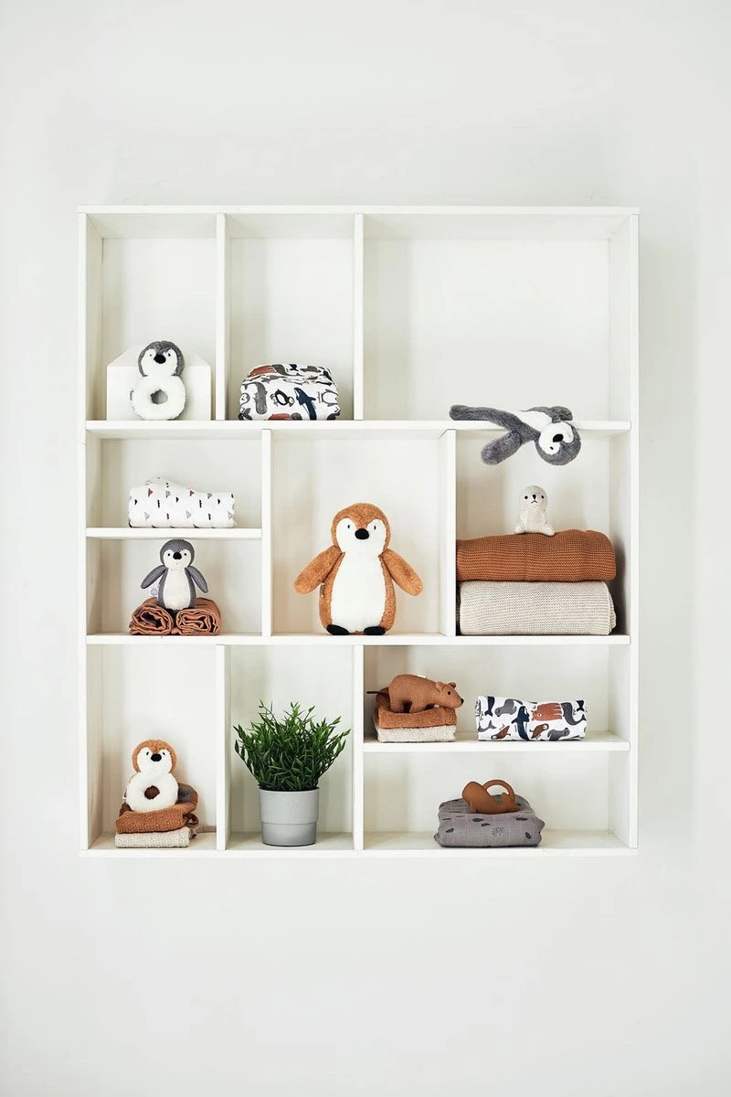 Jollein Speendoekje Pinguïn - Storm Grey - Afbeelding 3