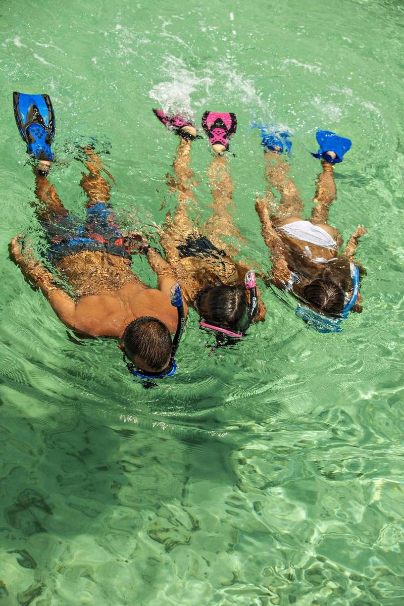 ReefTourer Snorkelmasker Duikbril Snorkelset RC-0105- Wit - Afbeelding 5