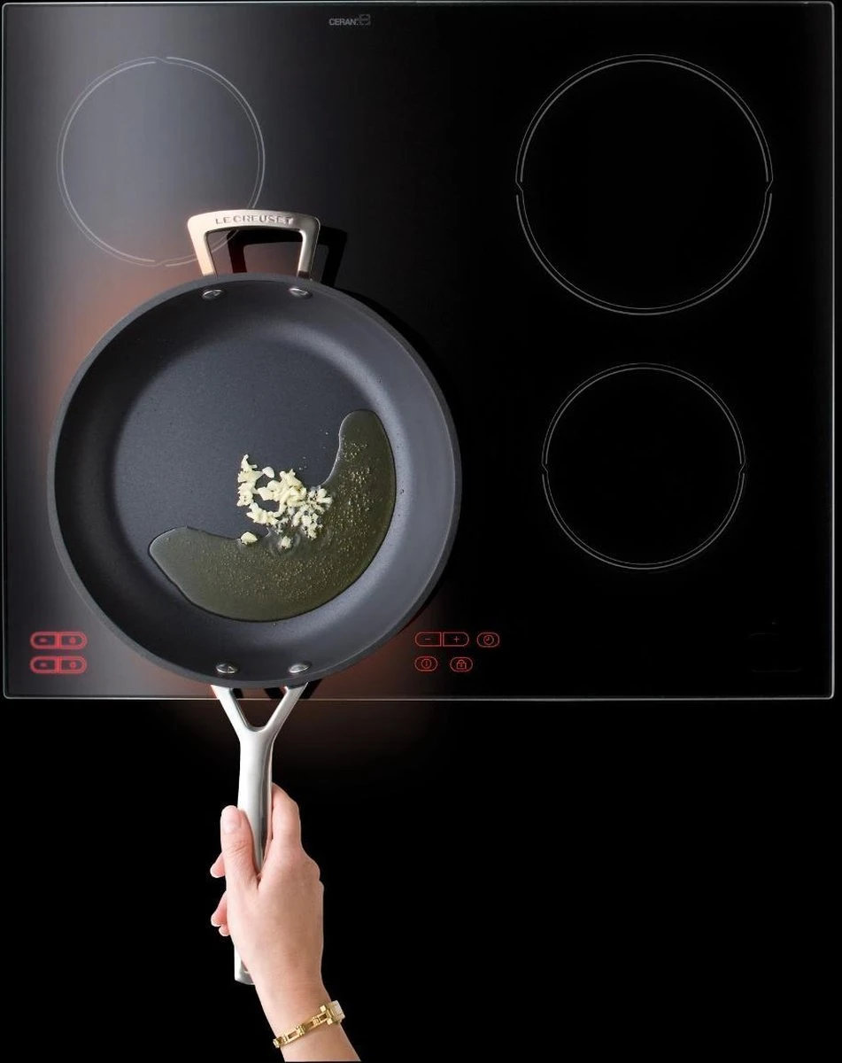 Le Creuset Koekenpan Les Forgées TNS - ø 24 Cm - Standaard Anti-aanbaklaag - Afbeelding 3