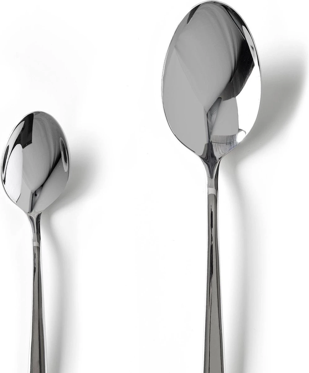 Gero Ellen Bestekset - 24 Stuks - 6 Persoons - Glanzend Staal - Afbeelding 4